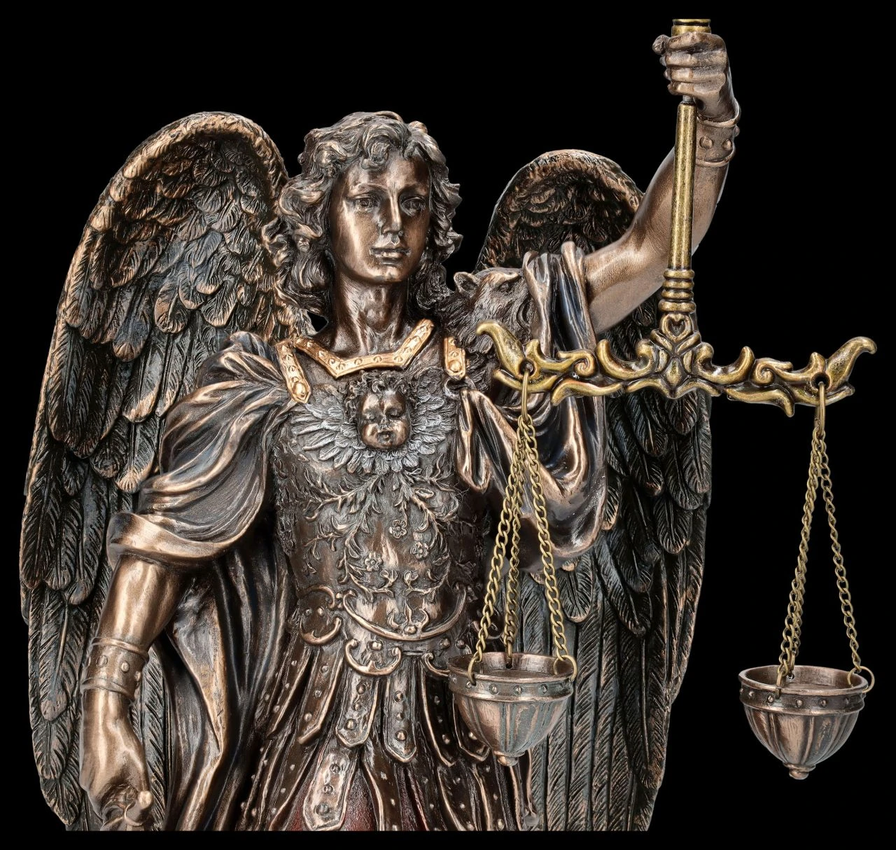 Erzengel Michael Figur mit Waage und Schwert Erzengel Michael Figur Mit Waage Und Schwert -Veronese 2D FS25975 Erzengel Michael Figur mit Waage und