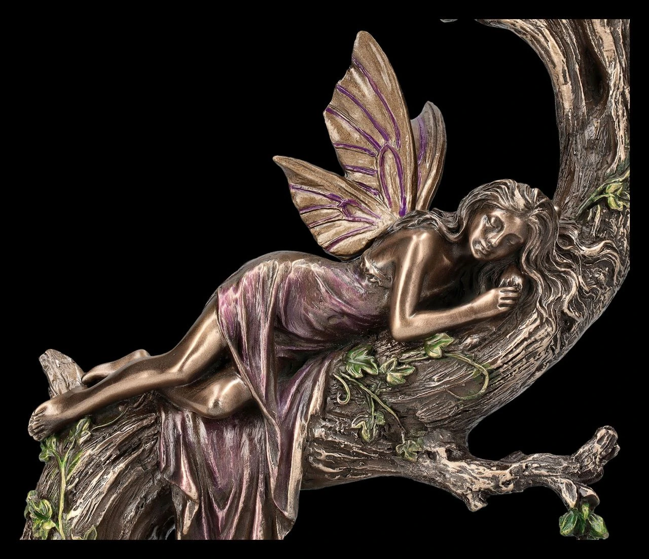 Elfen Figur schläft auf Baum über Teich Elfen Figur Schläft Auf Baum über Teich -Veronese 2D FS25977 Elfen Figur schl ft auf Baum ber