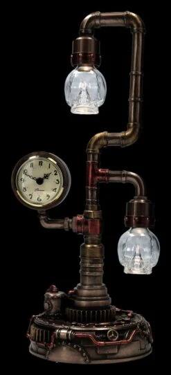 Tischlampe Steampunk Mit 2 LED Schädeln 5 Tischlampe Steampunk Mit 2 LED Schädeln -Veronese 2D FS26063 Tischlampe Steampunk mit LED Sch del 7 1280x1280