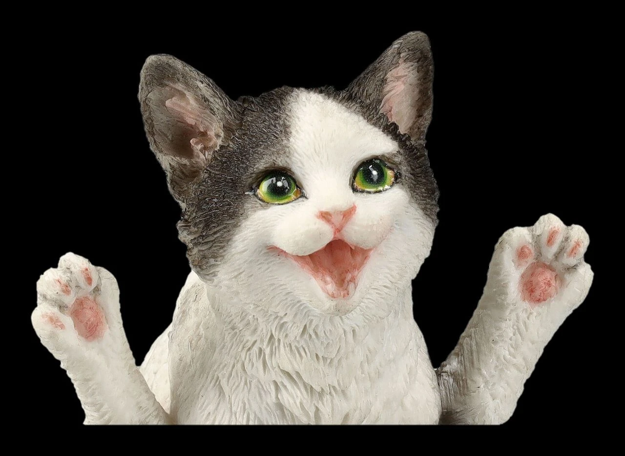 Katzen Figur beim Yoga - Feuerfliege Katzen Figur Beim Yoga - Feuerfliege -Veronese 2D FS26069 Katzen Figur beim Yoga