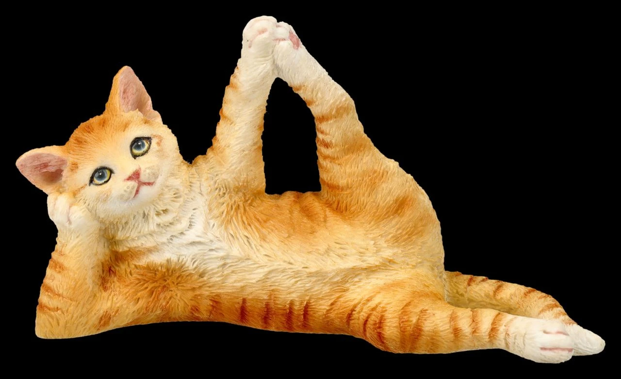 Katzen Figur beim Yoga - Schlafender Vishnu Katzen Figur Beim Yoga - Schlafender Vishnu -Veronese 2D FS26071 Katzen Figur beim Yoga schlafender