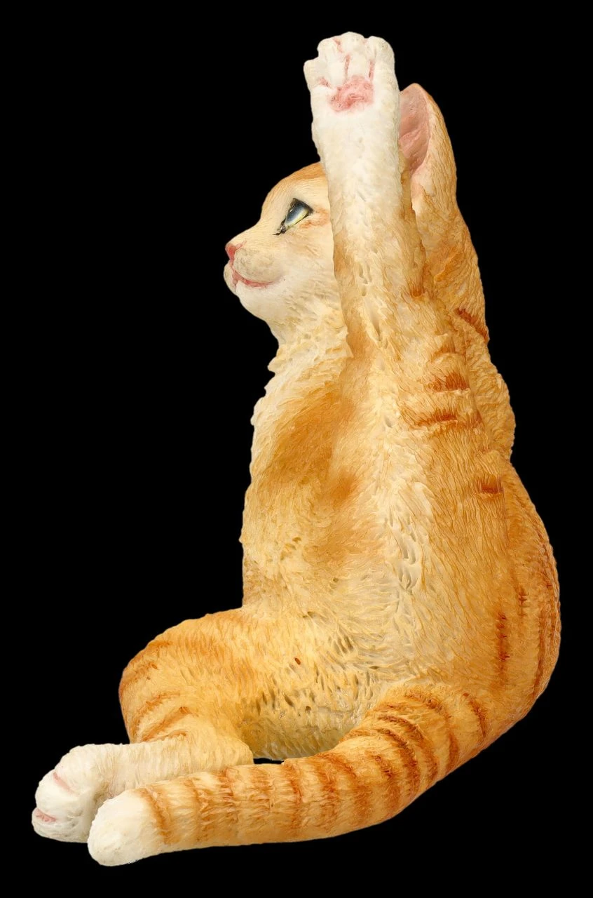 Katzen Figur beim Yoga - Schlafender Vishnu Katzen Figur Beim Yoga - Schlafender Vishnu -Veronese 2D FS26071 Katzen Figur beim Yoga schlafender