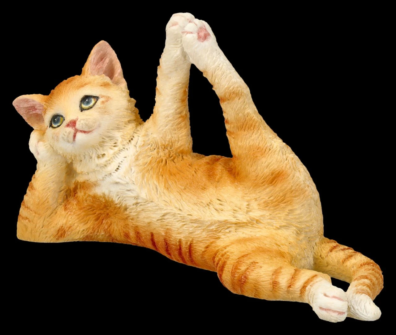 Katzen Figur beim Yoga - Schlafender Vishnu Katzen Figur Beim Yoga - Schlafender Vishnu -Veronese 2D FS26071 Katzen Figur beim Yoga schlafender