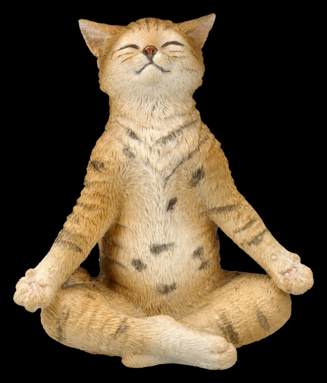 Katzen Figur beim Yoga - Lotussitz Katzen Figur Beim Yoga - Lotussitz -Veronese 2D FS26072 Kathen Figur beim Yoga