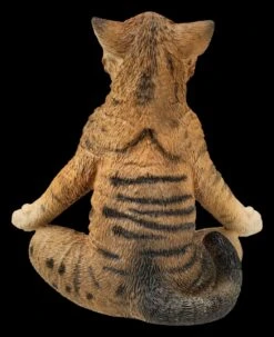 Katzen Figur Beim Yoga - Lotussitz 3 Katzen Figur Beim Yoga - Lotussitz -Veronese 2D FS26072 Kathen Figur beim Yoga Lotussitz 4 1280x1280