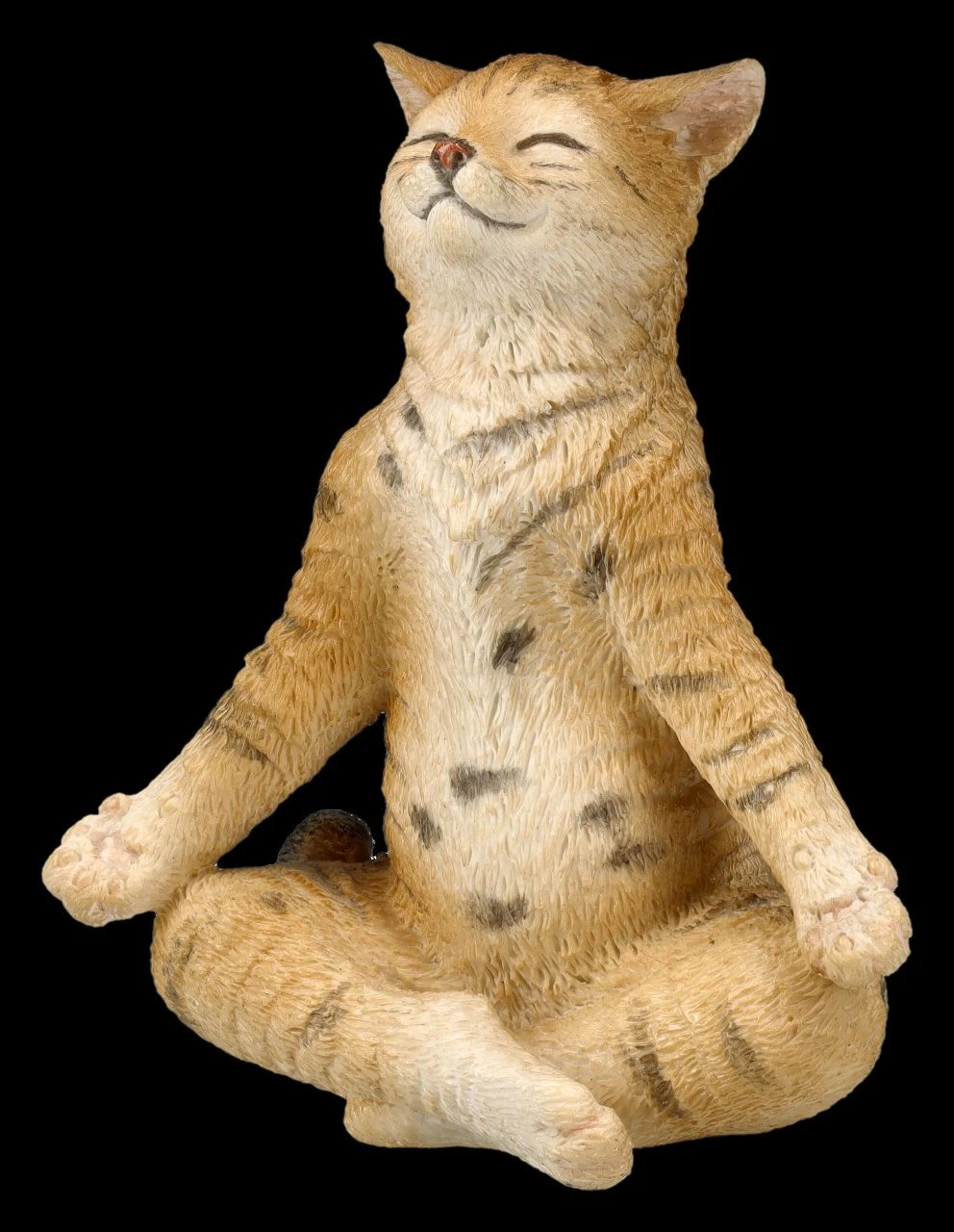 Katzen Figur beim Yoga - Lotussitz Katzen Figur Beim Yoga - Lotussitz -Veronese 2D FS26072 Kathen Figur beim Yoga