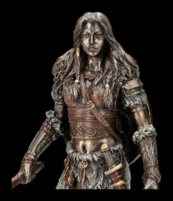 Wikingerin Figur - Brynhild Mit Zwei Äxten -Veronese 2D FS26083 Wikinger Figur Brynhild mit zwei xten 3 1280x1280