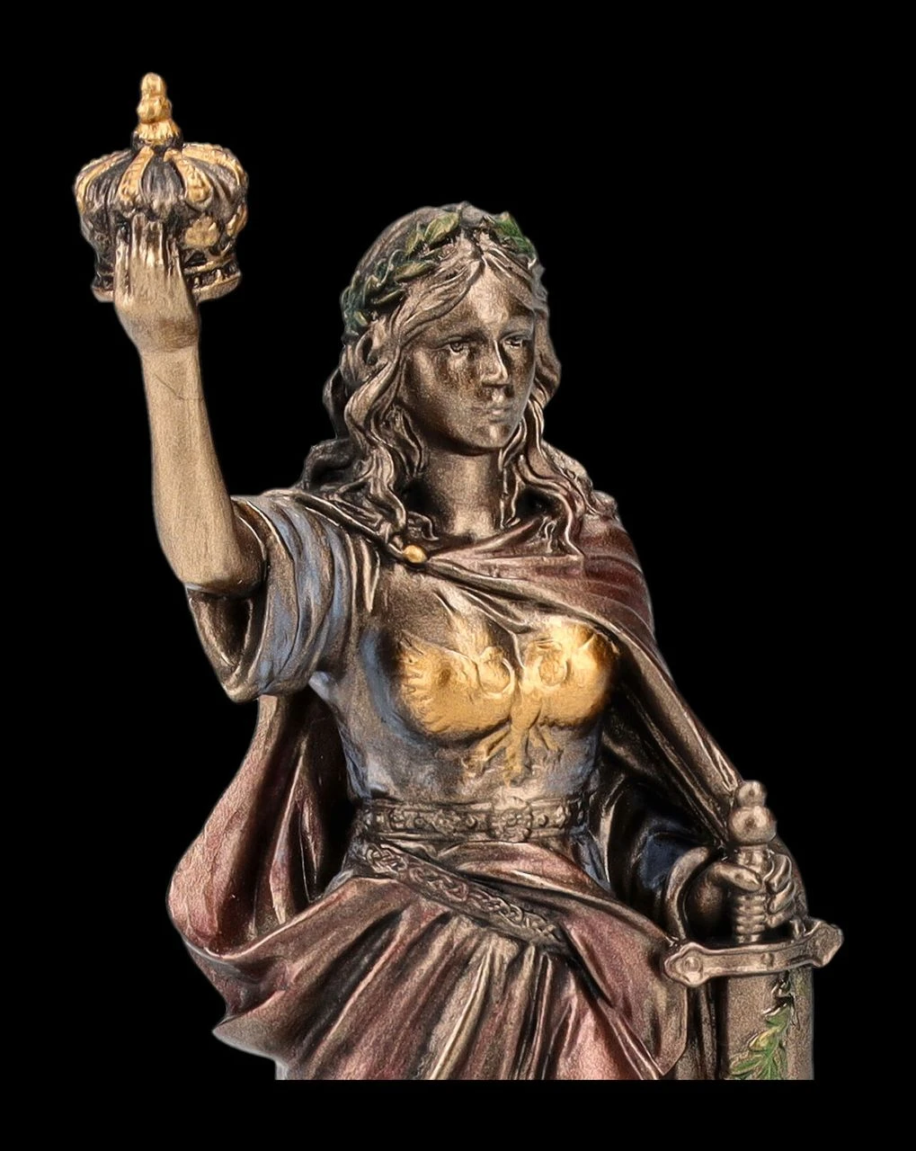 Germania Figur klein - Germanische Göttin Germania Figur Klein - Germanische Göttin -Veronese 2D FS26084 Germanie Figur klein Germanische G