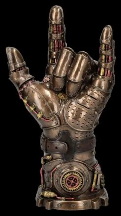 Steampunk Figur - Handschuh "I Love You"