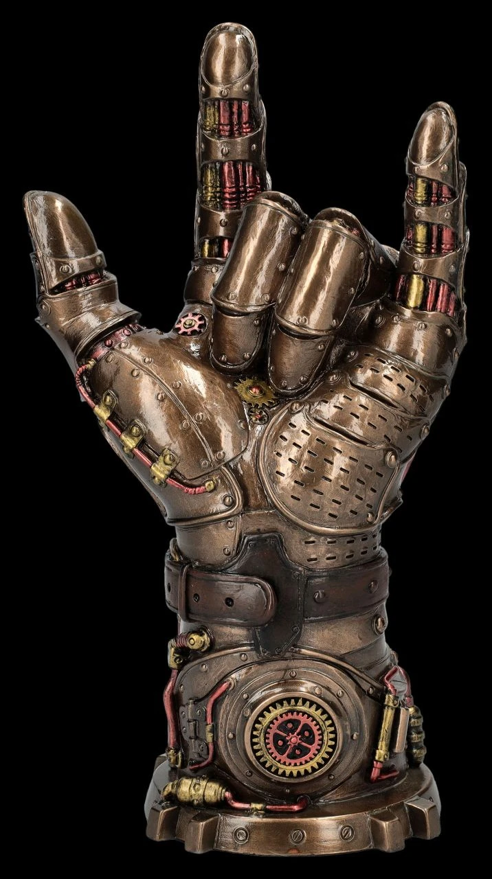 Steampunk Figur - Handschuh "I Love You" Steampunk Figur - Handschuh "I Love You" -Veronese 2D FS26390 Steampunkt Figur Handschuh I Love