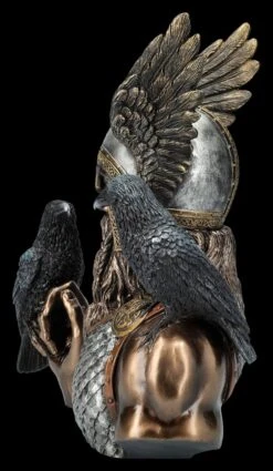 Odin Figur - Büste Klein Mit Raben -Veronese 2D FS26396 Odin Figur B ste klein mit Raben 3 1280x1280