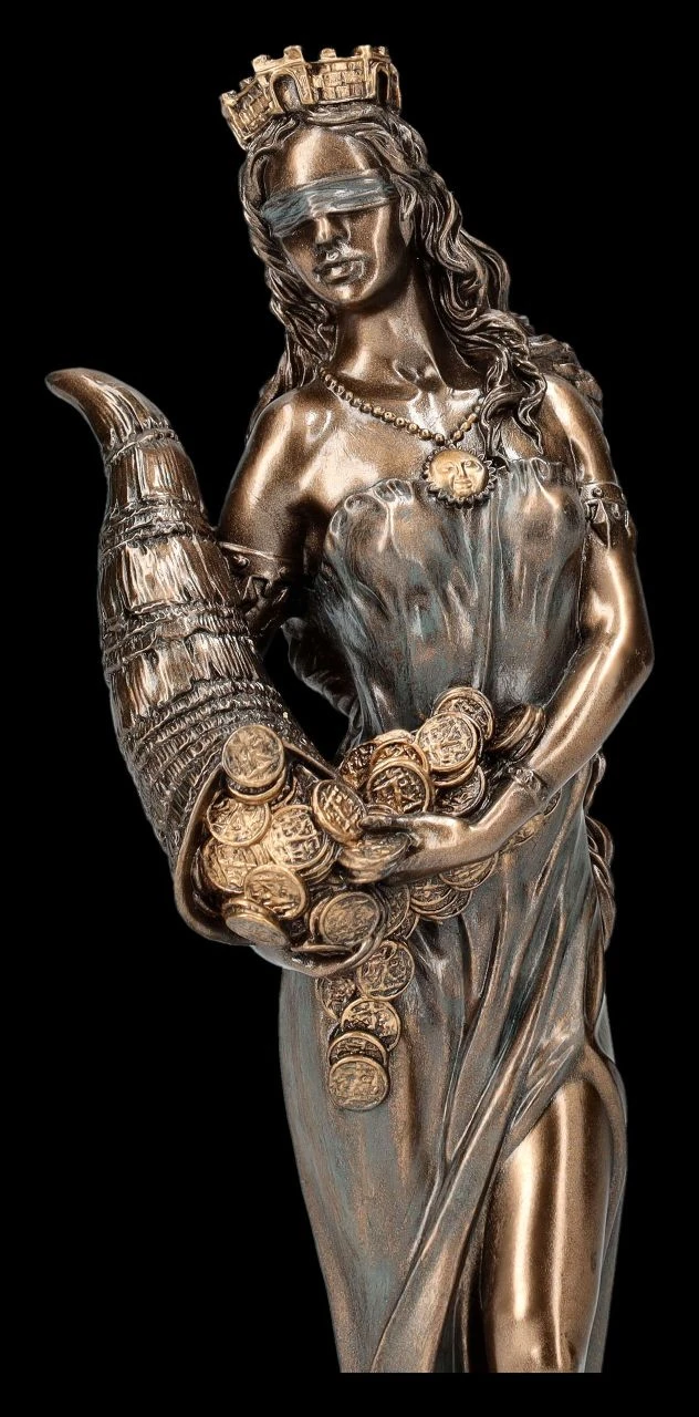 Fortuna Figur - Römische Göttin Fortuna Figur - Römische Göttin -Veronese 2D FS26411 Fortuna Figur R mische G