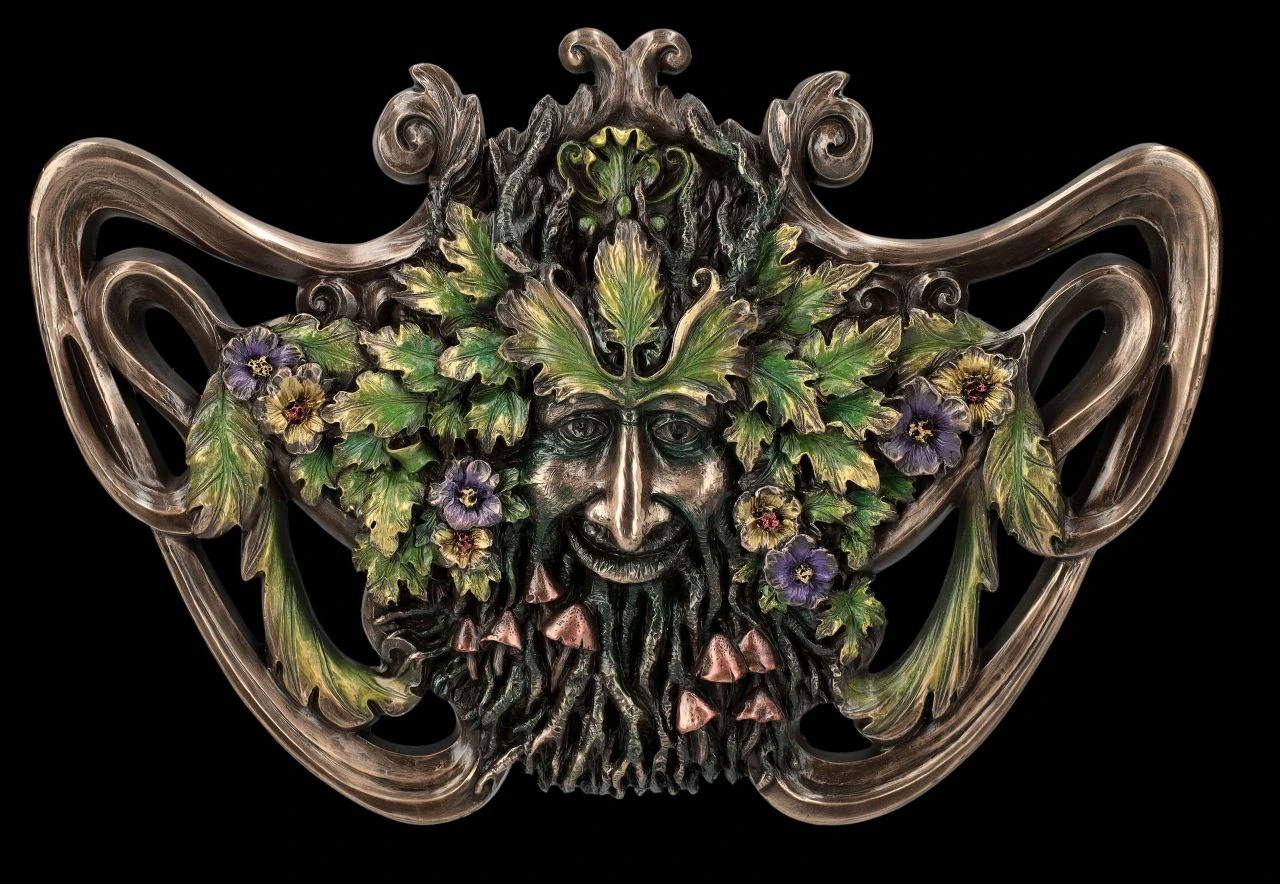 Wandrelief - Greenman Frühling Wandrelief - Greenman Frühling -Veronese 2D FS26496 Wandrelief Greenman Fr