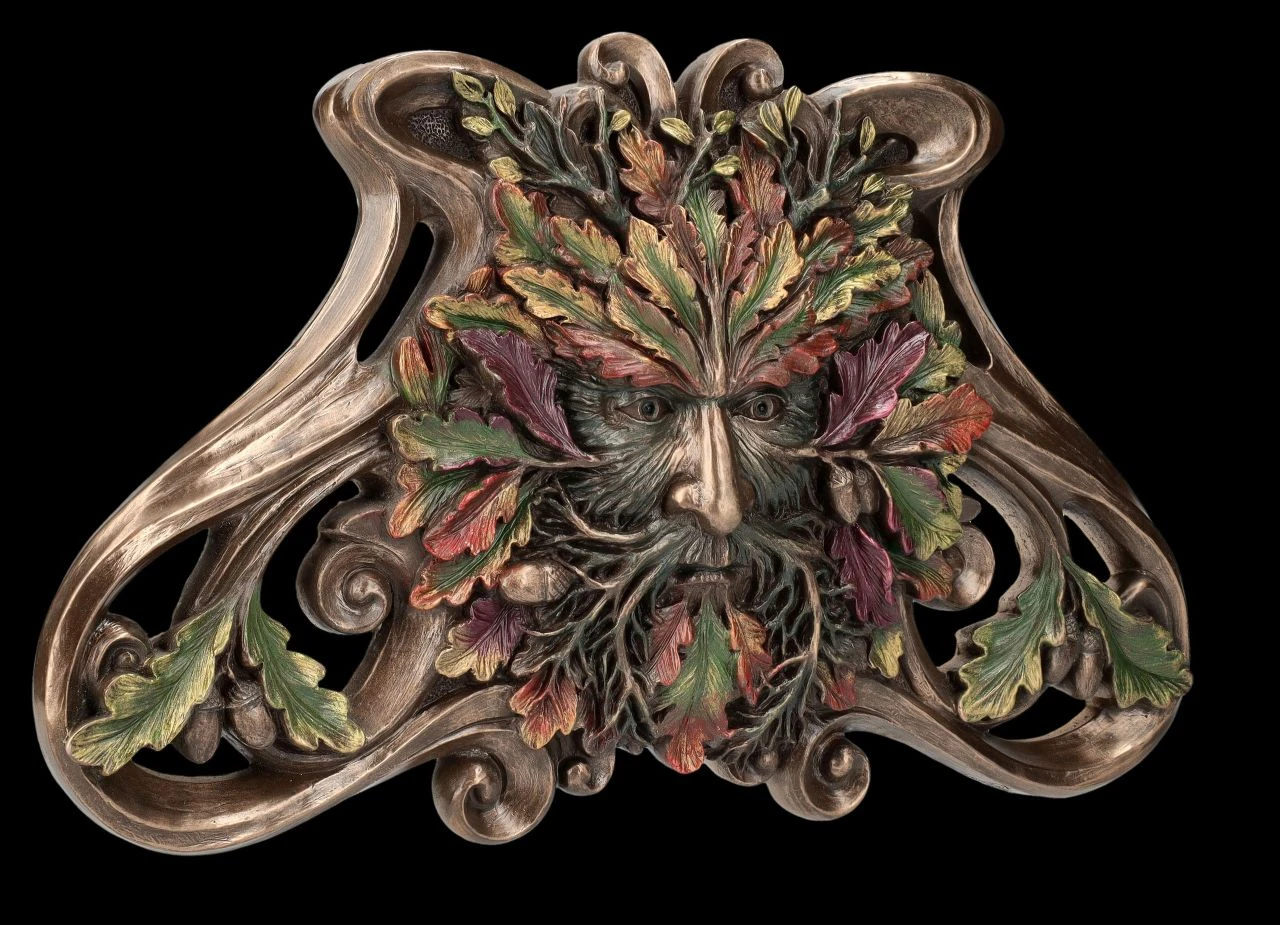 Wandrelief - Greenman Herbst Wandrelief - Greenman Herbst -Veronese 2D FS26497 Wandrelief Greenman