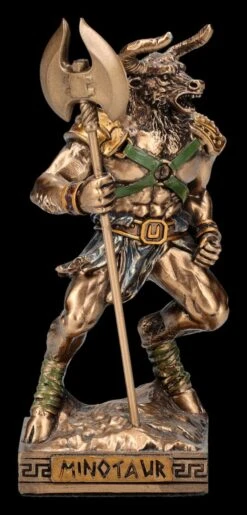 Minotaurus Figur Klein - Doppelaxt