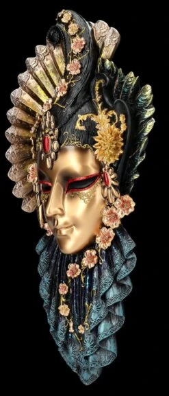 Venezianische Maske - Charm Flower Bunt 7 Venezianische Maske - Charm Flower Bunt -Veronese 2D FS26720 Venezianische Maske Charm Flower bunt 4 1280x1280