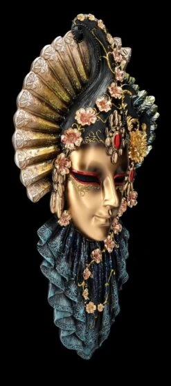 Venezianische Maske - Charm Flower Bunt 6 Venezianische Maske - Charm Flower Bunt -Veronese 2D FS26720 Venezianische Maske Charm Flower bunt 7 1280x1280