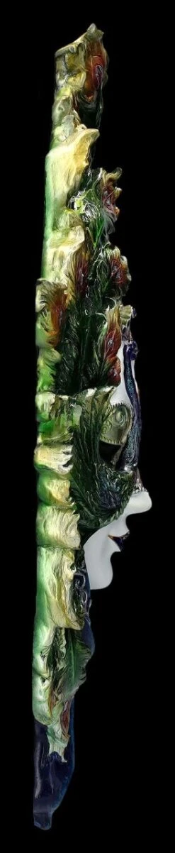 Venezianische Maske - Peacock Garden Weiß -Veronese 2D FS26721 Venezianische Maske Peacock Garden weiss 9 1280x1280