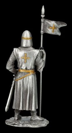 Zinnritter Figur - Kreuzritter Mit Fahne -Veronese 2D FS26889 Zinnritter Figur Kreuzritter mit Fahne 4 1280x1280