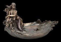 Schale - Meerjungfrau Lehnt An Fels -Veronese 2D FS26982 Schale Meerjungfrau lehnt an Fels 5 1280x1280