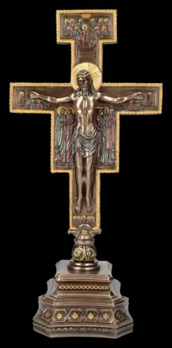 Tischkreuz - Kreuz Von San Damiano - Kruzifix Mit Jesus
