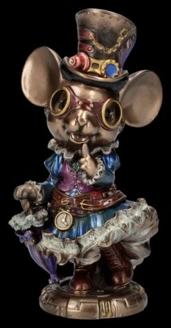 Steampunk Figur - Maus Im Kleid