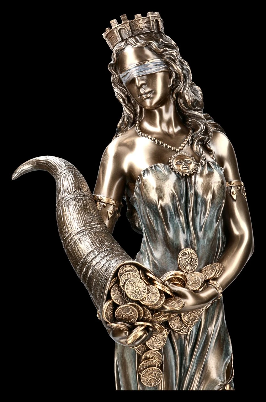 Göttin Fortuna Figur - groß Göttin Fortuna Figur - Groß -Veronese 2D KS1690 Goettin Fortuna Figur