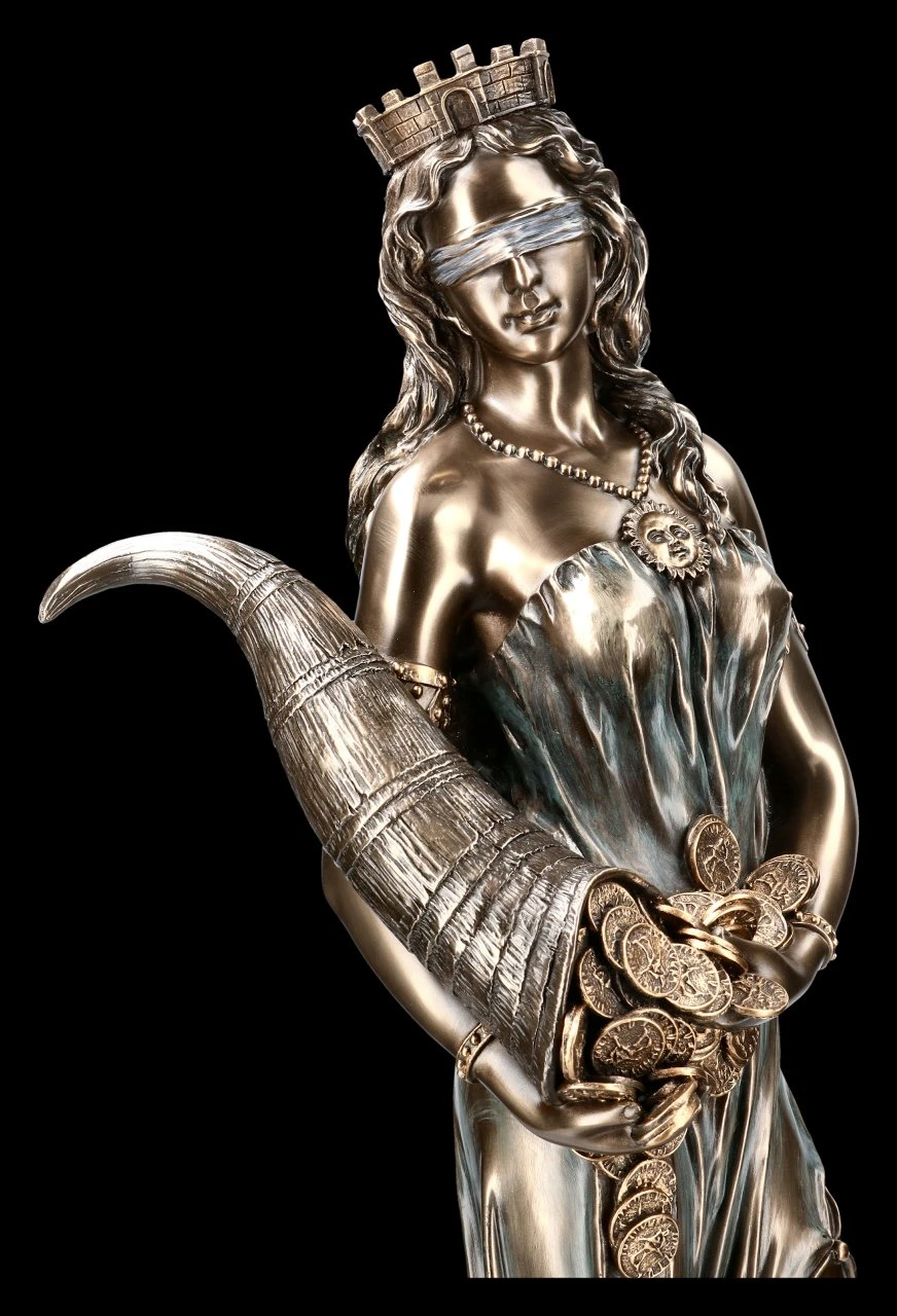 Göttin Fortuna Figur - groß Göttin Fortuna Figur - Groß -Veronese 2D KS1690 Goettin Fortuna Figur