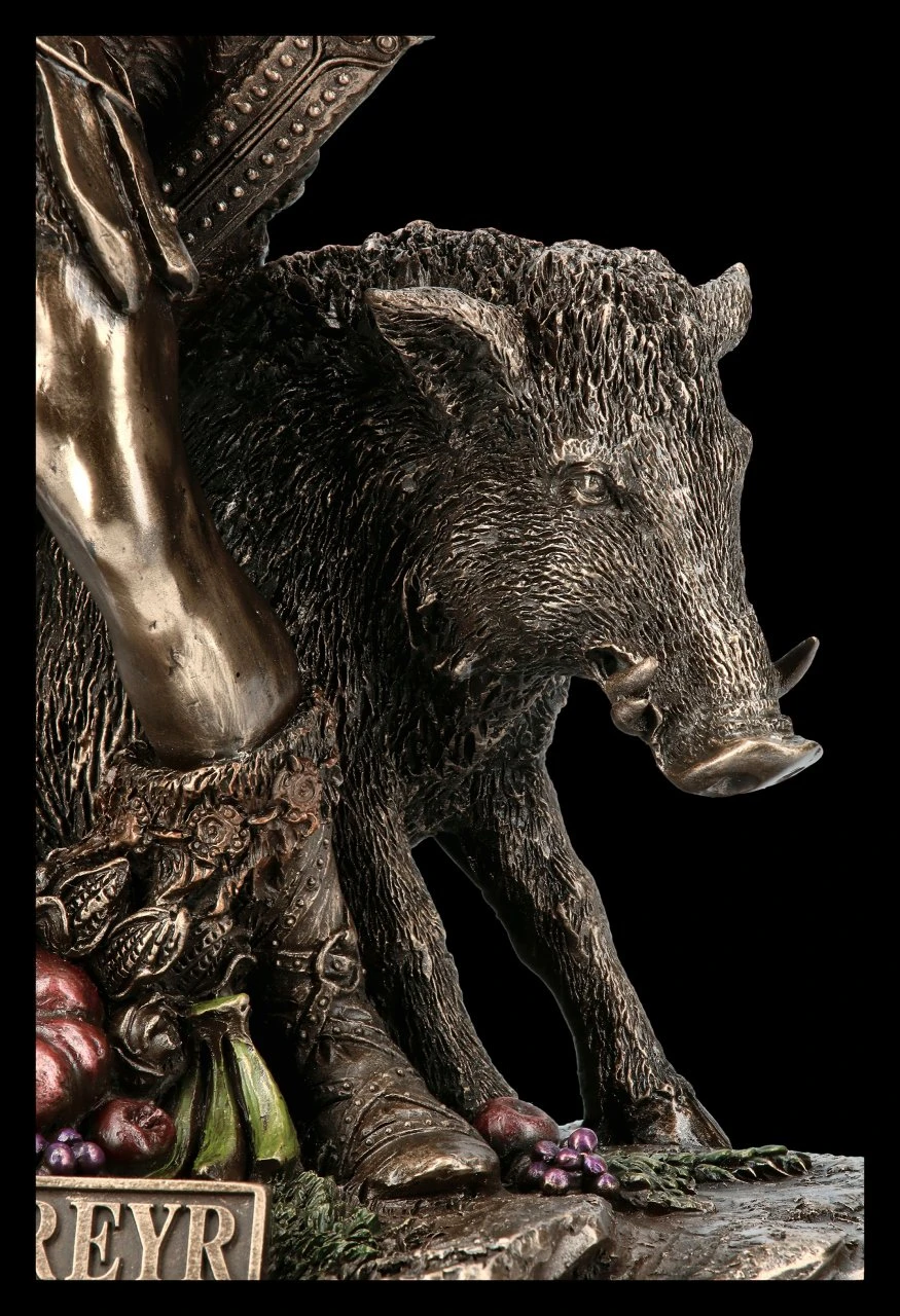 Freyr mit Eber Figur - Germanischer Gott Freyr Mit Eber Figur - Germanischer Gott -Veronese 2D KS3264 Freyr mit Eber Figur Germanischer