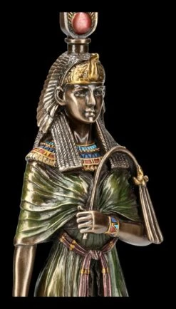 Nofretete Figur Mit Bastet Und Ankh -Veronese 2D KS6422 Kleopatra Figur mit Bastet und Ankh 2 1280x1280