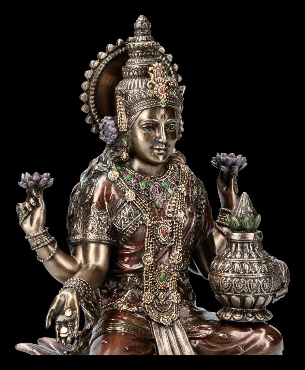Indische Götter Figur - Lakshmi Indische Götter Figur - Lakshmi -Veronese 2D KS6859 Indische Goetter Figur