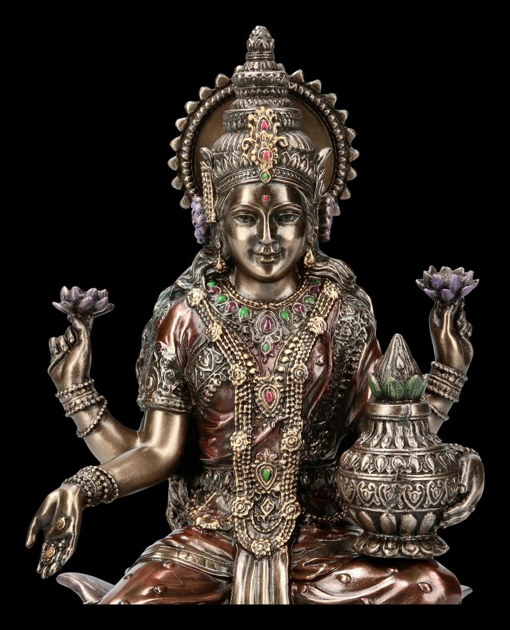 Indische Götter Figur - Lakshmi Indische Götter Figur - Lakshmi -Veronese 2D KS6859 Indische Goetter Figur