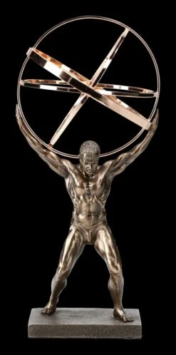 Griechische Götter Figur - Atlas Mit Globus