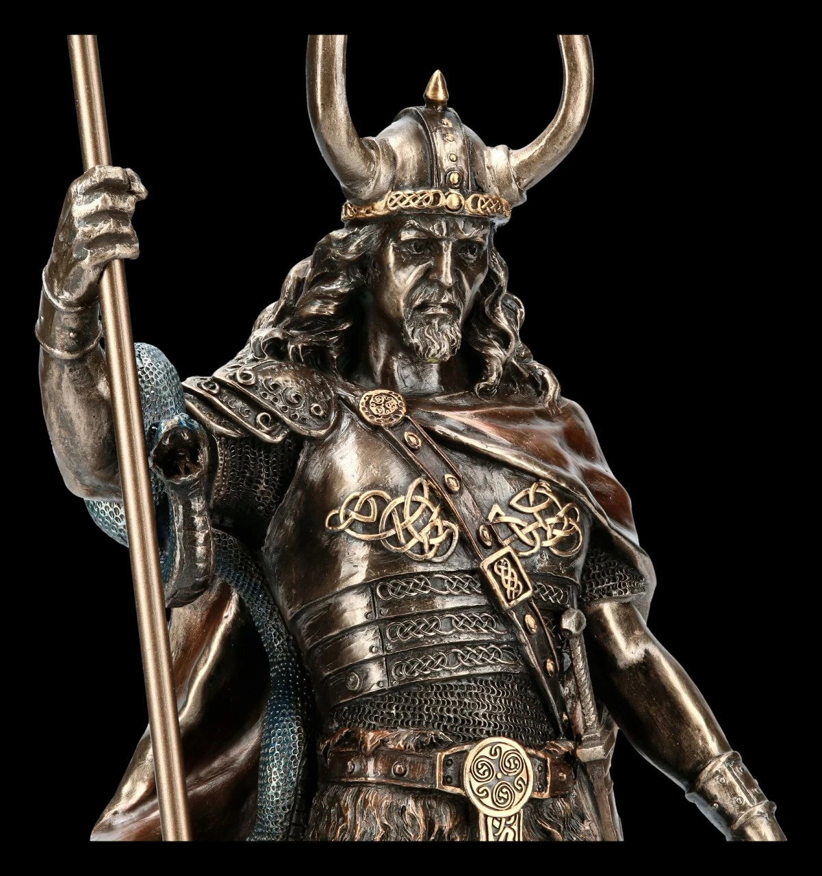 Loki Figur - Germanischer Gott mit Fenriswolf Loki Figur - Germanischer Gott Mit Fenriswolf -Veronese 2D ML13752 Loki Figur Germanischer Gott mit