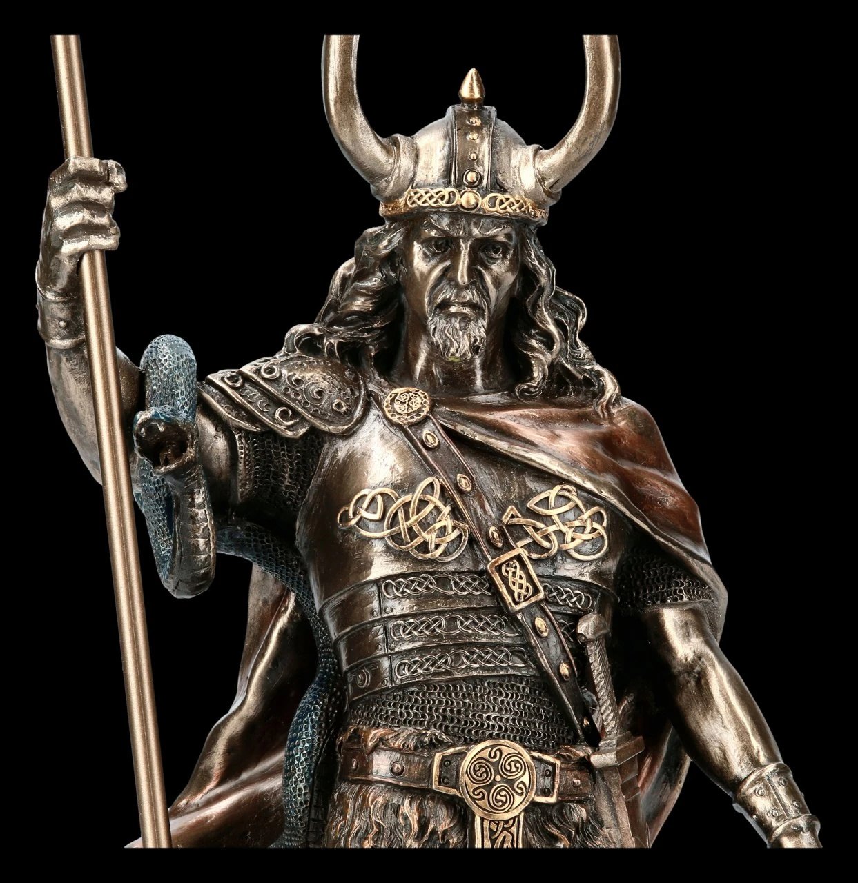 Loki Figur - Germanischer Gott mit Fenriswolf Loki Figur - Germanischer Gott Mit Fenriswolf -Veronese 2D ML13752 Loki Figur Germanischer Gott mit
