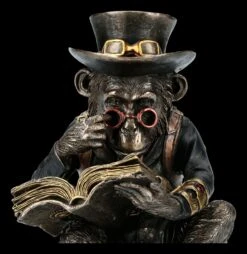 Steampunk Schimpansen Figur - Der Gelehrte -Veronese 2D ML13780 Steampunk Schimpansen Figur Der Gelehrte 3 1280x1280