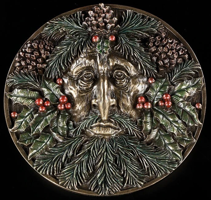 Greenman Wandrelief - Winter Greenman Wandrelief - Winter -Veronese