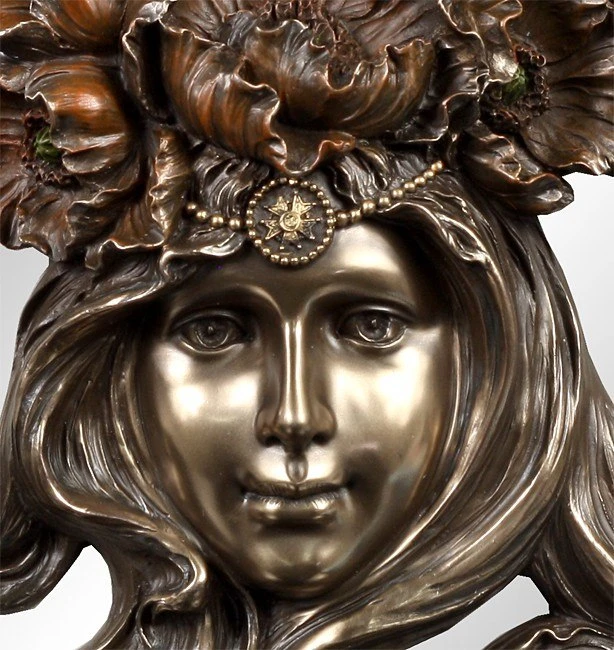 Art Nouveau Spiegel - Frau Art Nouveau Spiegel - Frau -Veronese