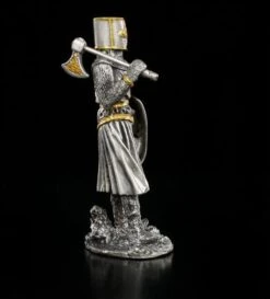 Zinn Ritter Figur Mit Axt Und Schild -Veronese 4670 3 pewter knight 3 1280x1280