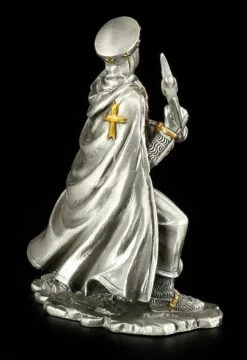 Zinn Ritter Figur Mit Umhang Und Axt -Veronese 5887 5 pewter knight 5 1280x1280