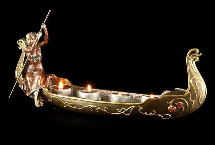 Teelichthalter - Frau in Gondel Teelichthalter - Frau In Gondel -Veronese