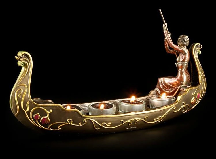 Teelichthalter - Frau in Gondel Teelichthalter - Frau In Gondel -Veronese