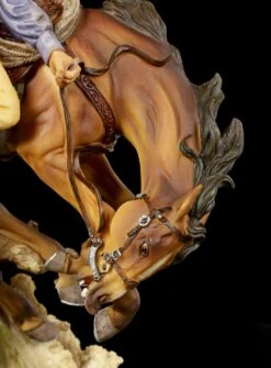 Cowboy Figur - Bronco Buster -Veronese Cowboy Figur Bronco Buster 4 1280x1280
