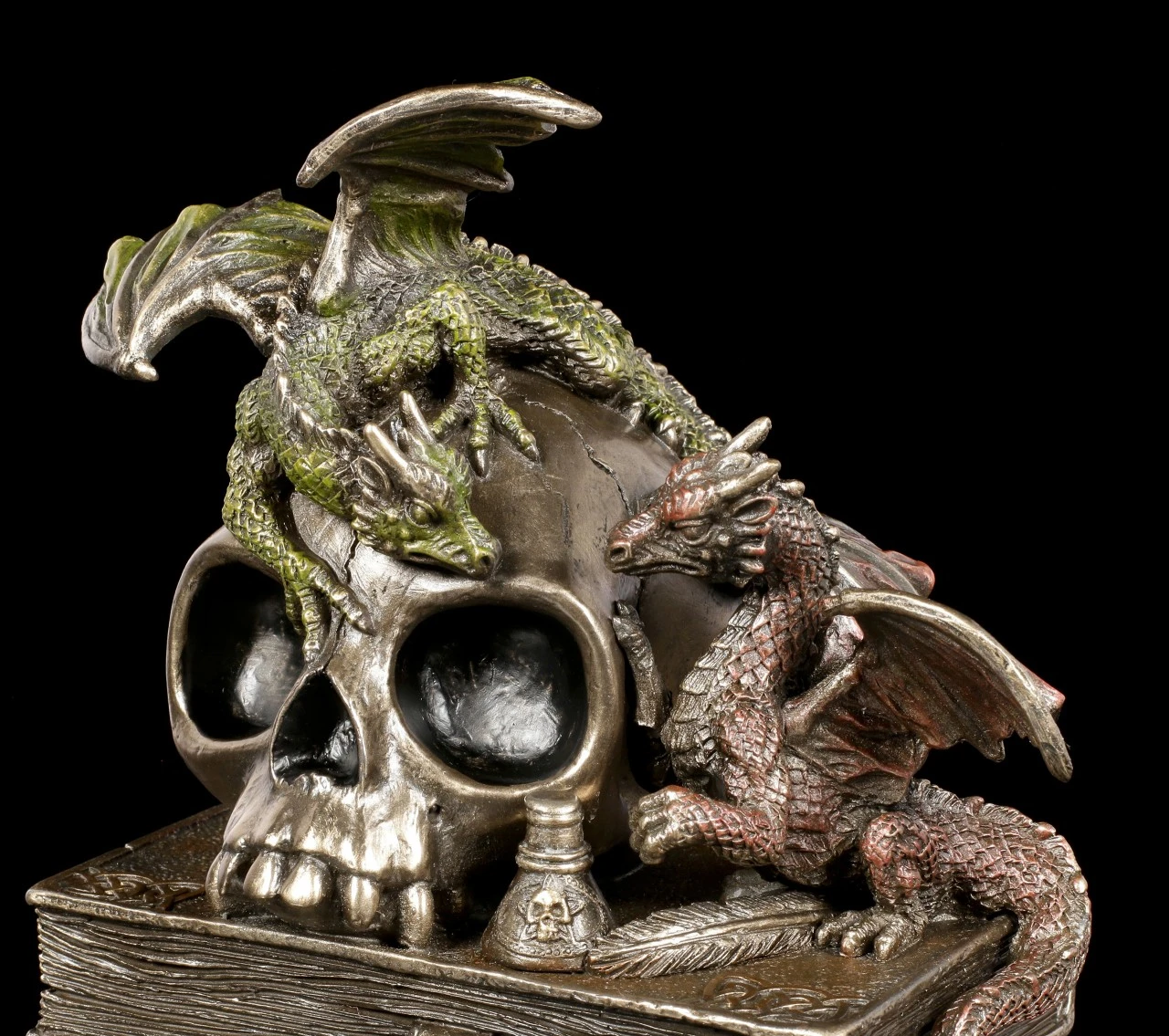 Drachen mit Totenkopf auf Büchern Drachen Mit Totenkopf Auf Büchern -Veronese Drachen Mit Totenkopf Auf Buechern