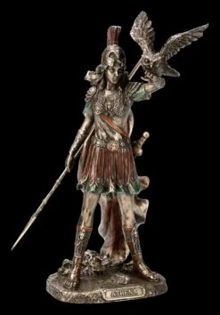 Athena Figur - Mit Speer Und Eule