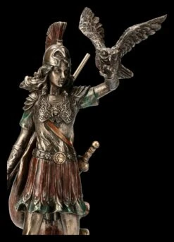 Athena Figur - Mit Speer Und Eule -Veronese FS12801 Athena Figur Mit Speer und Eule 9 1280x1280