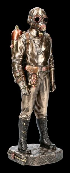 Steampunk Figur - Soldat Mit Gasmaske