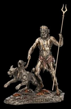 Hades Figur - Herr Der Unterwelt Mit Kerberos