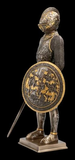 Ritter Figur - Mit Rundschild Und Schwert -Veronese FS13996 Ritter Figur Mit Rundschild und Schwert 3 1280x1280