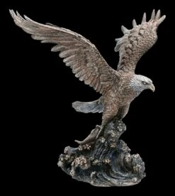 Weißkopfseeadler Figur Fängt Fisch